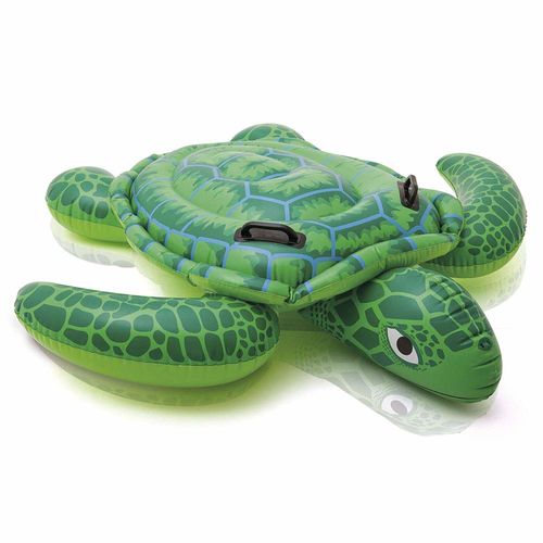 Tortuga hinchable acuática con 2 asas