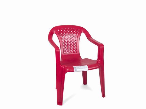 Silla infantil apilable Camelia roja