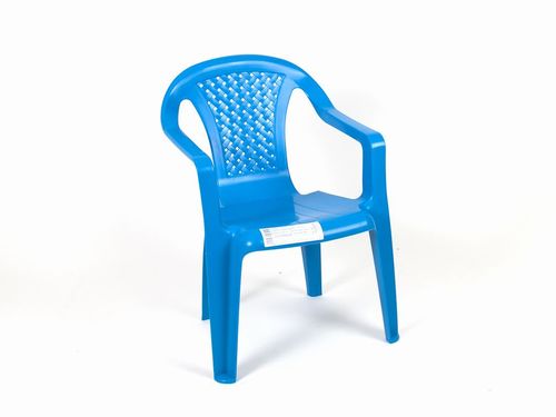 Silla infantil apilable Camelia azul