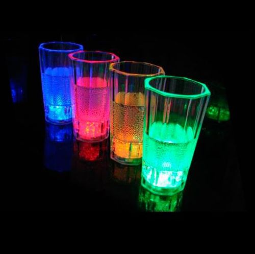 Vaso led plástico Rgb 60 ml