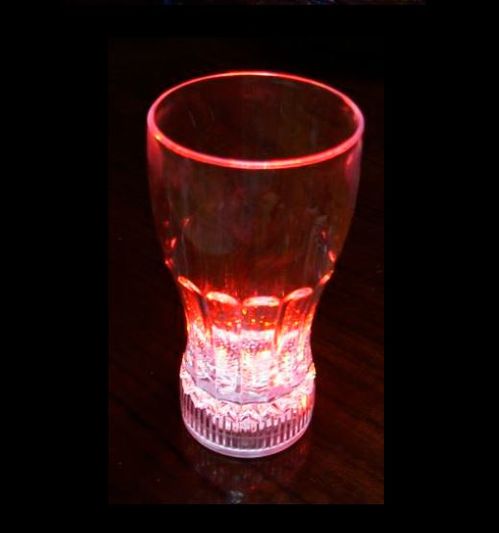 Vaso led plástico Rgb 330 ml