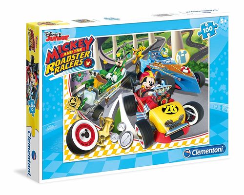 Puzzle de 100 pcs de Mickey Mouse and the Roadsters