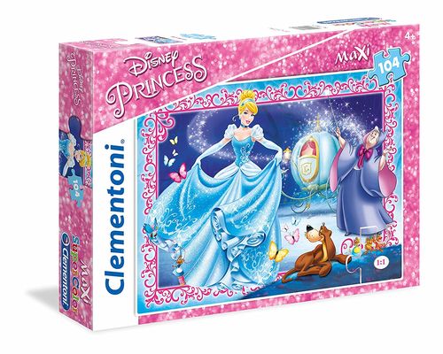 Puzzle maxi de 104 piezas de Cenicienta Disney