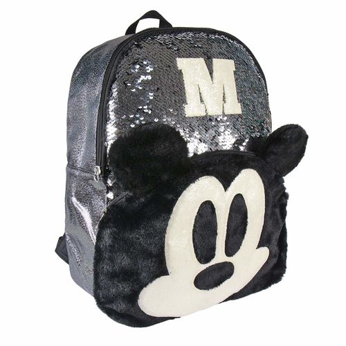 Mochila casual moda de Mickey Mouse gris