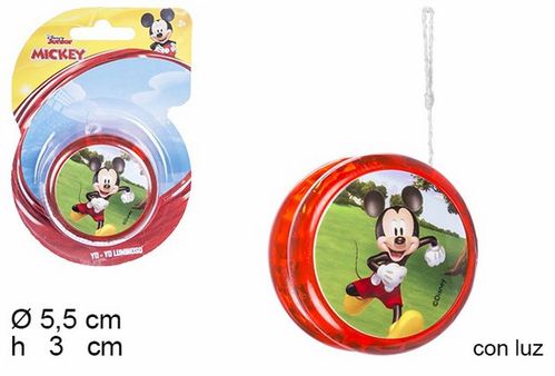 Yo-yo luminoso de Mickey Mouse