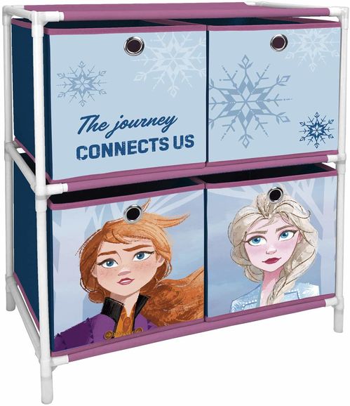 Estantería de almacenaje con 4 cajones de Frozen 2