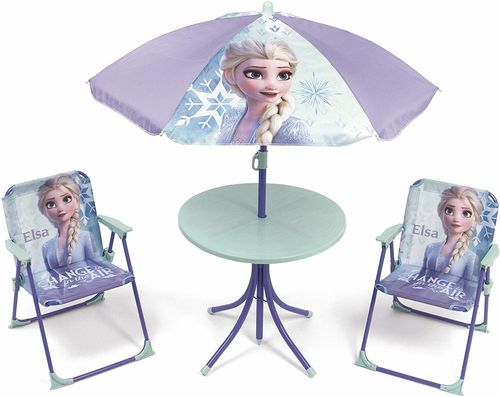 Set mesa con sombrilla y sillas de Frozen 2