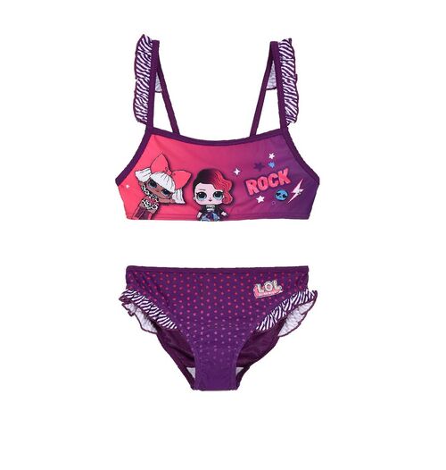 Bikini morado niña LOL Surprise