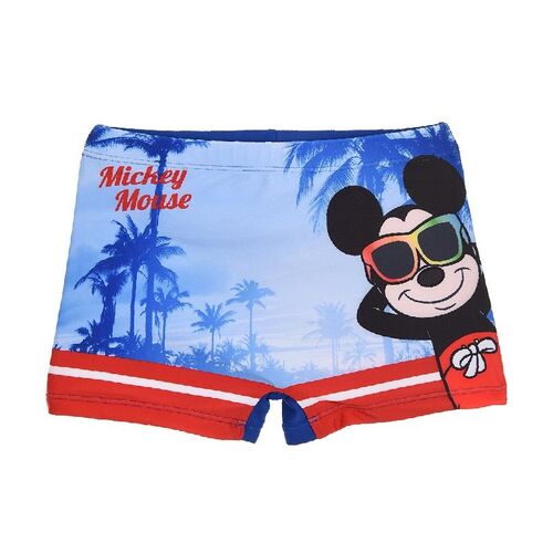 Bañador bóxer niño Mickey azul