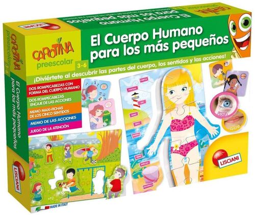 Juguete educativo El cuerpo humano