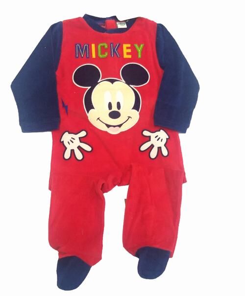 Pelele rojo de Mickey Mouse Disney 3 meses