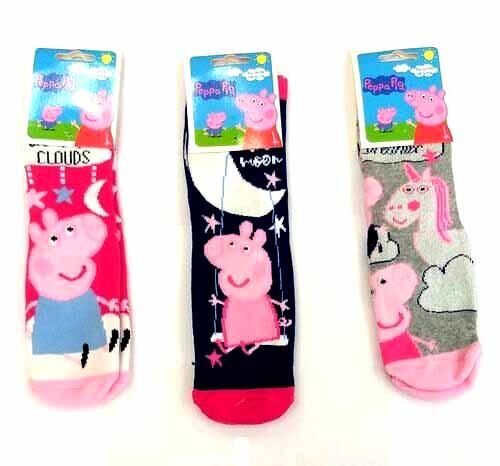 Calcetines antideslizantes Peppa Pig Modelo Rosa 31/34