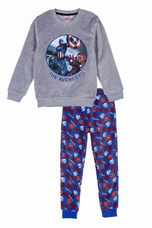 Pijama largo gris Los Vengadores Avengers