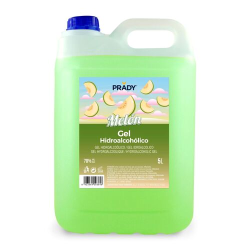 Gel hidroalcohólico infantil melón 5 litros