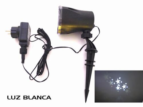 Proyector rotante led estrellas exterior 10.5 m