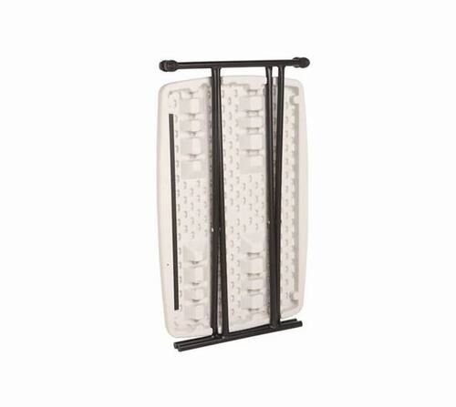 Mesa auxiliar plegable ajustable tres alturas 75 x 50 cm