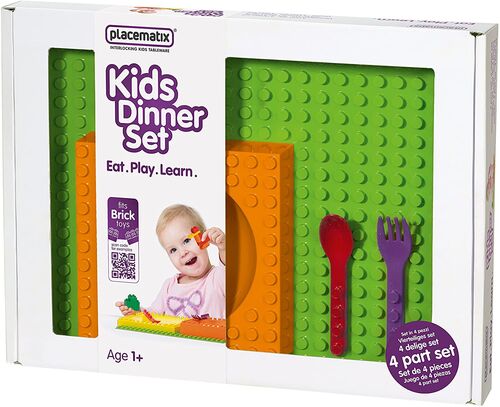 Juego infantil de 4 piezas para comer 45 x 35 x 25 cm