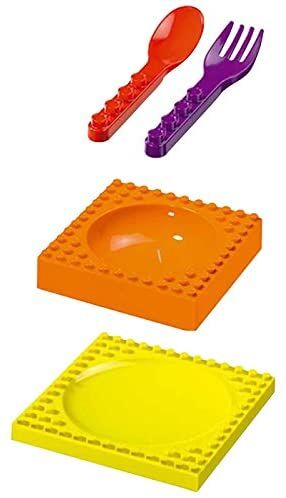 Juego infantil de 4 piezas para comer 45 x 35 x 25 cm