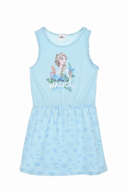 Vestido verano azul Frozen Magical