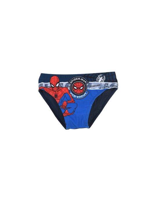 Slip Baño Azul Spiderman 3 años