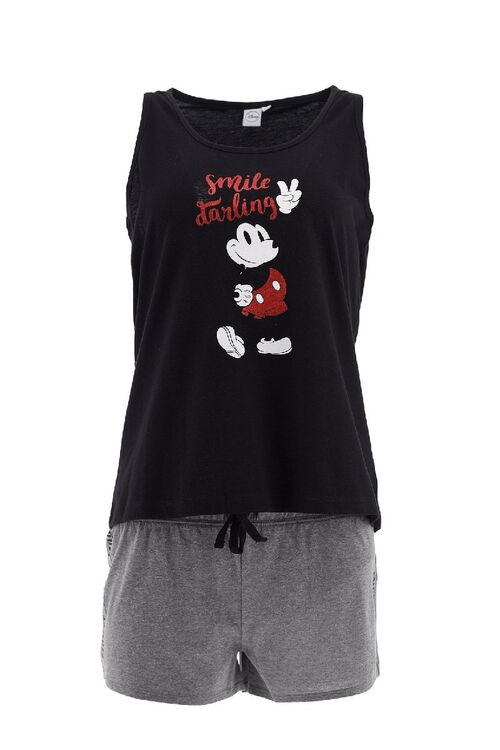 Pijama negro Mickey Mouse