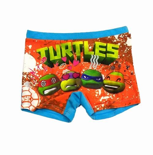 Bañador Bóxer Tortugas Ninja azul 6 años