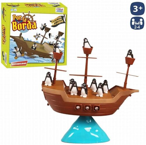 Juego Barco Pirata con Pingüinos