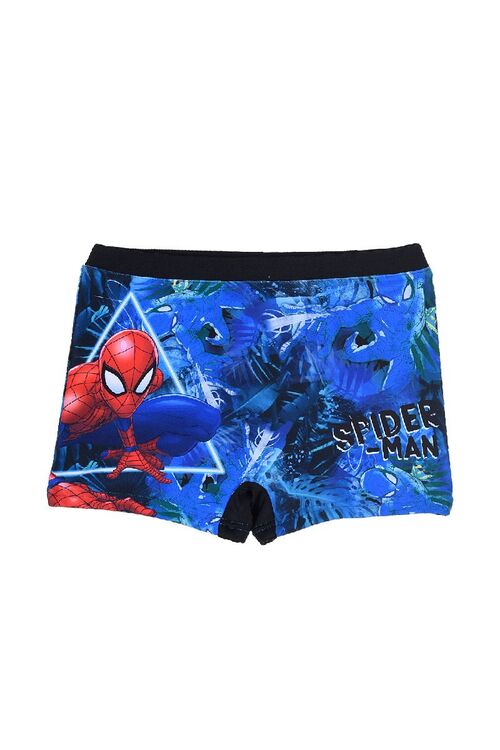 Bañador Bóxer azul  Spiderman  3 años