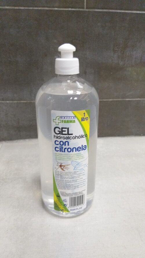 Gel hidroalcohólico con Citronela 1 litro