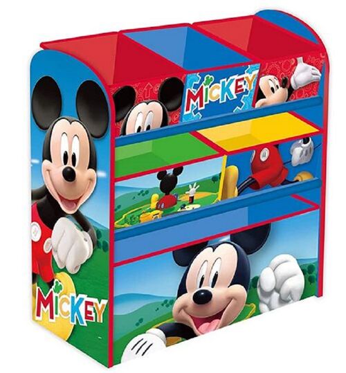 Organizador 6 cubetas Mickey Mouse 62x30x60cm