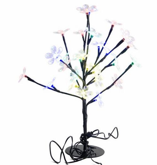 Árbol luces 27  led interior multicolor