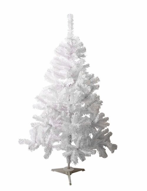 Árbol Navidad blanco 185 puntas 120 cm