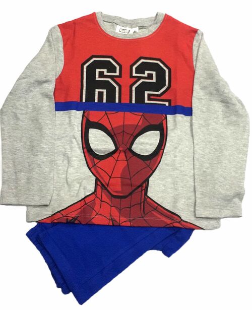 Pijama largo interlock Spiderman Los Vengadores Marvel