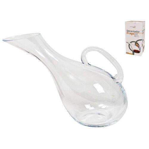 Decantador transparente de cristal Praga 1.5L