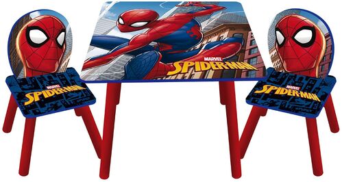 Set mesa y 2 sillas Spiderman Marvel