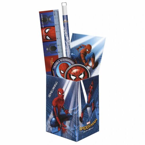 Set papelería Spiderman Marvel