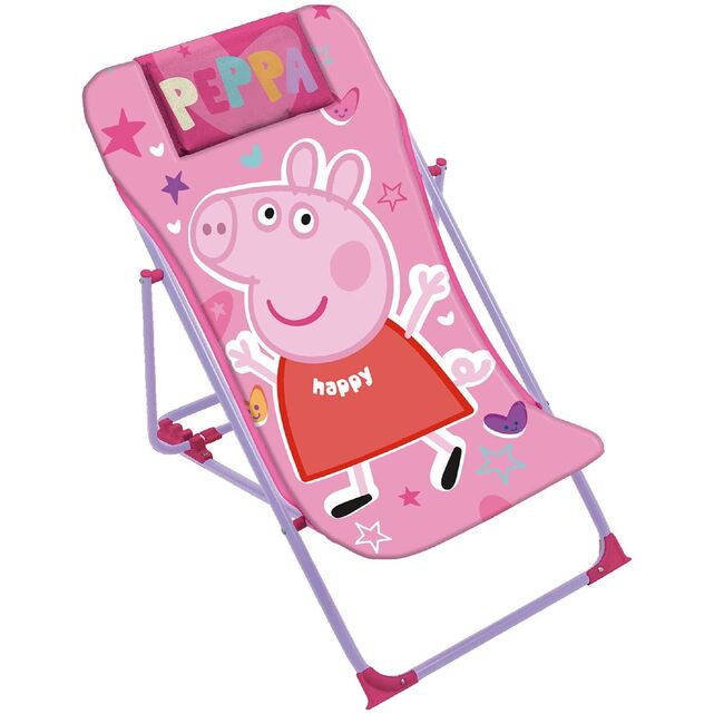 Tumbona plegable Peppa Pig 43 x 66 x 61 cm