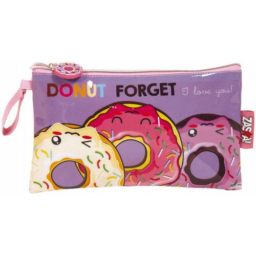 Estuche portatodo Donuts  24 x 14 cm