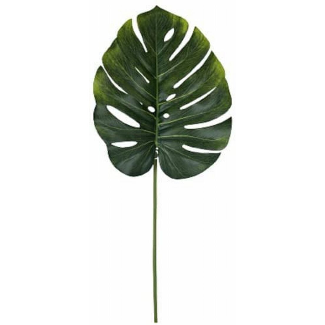 Vara planta artificial Hoja monstera 77 cm