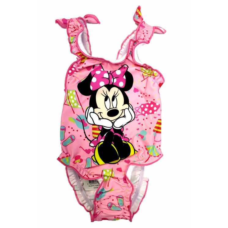 Baador rosa Minnie Mouse Disney 12 Meses