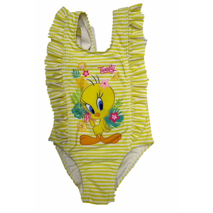 Bañador amarillo Looney Tunes Piolín 12 Meses