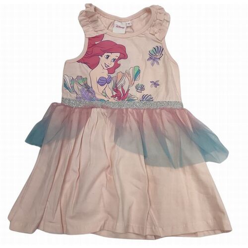 Vestido rosa Princesas Disney 3 aos