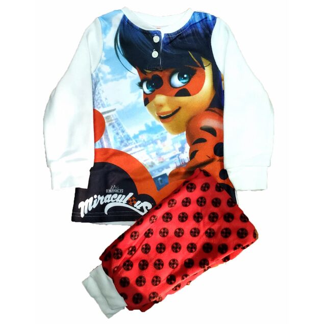 Pijama manga larga Ladybug 4 años