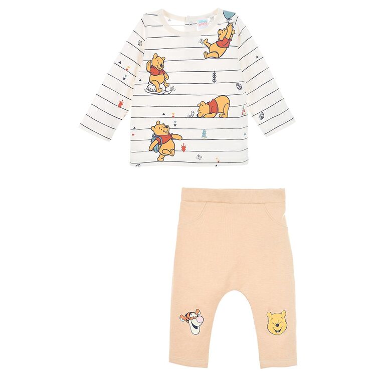 Conjunto blanco Winnie The Pooh 6 Meses