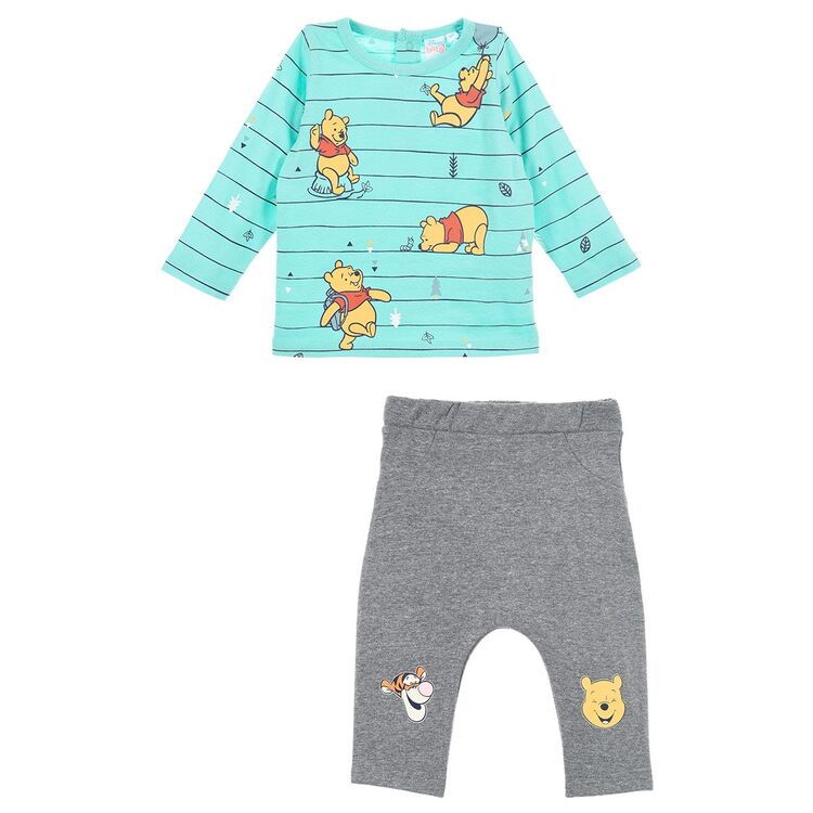 Conjunto verde Winnie The Pooh 6 Meses