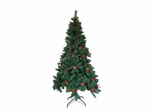 Árbol Navidad verde bicolor 180 cm 700 puntas