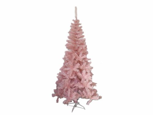 Árbol pino Navidad Rosa 180 cm 600 puntas