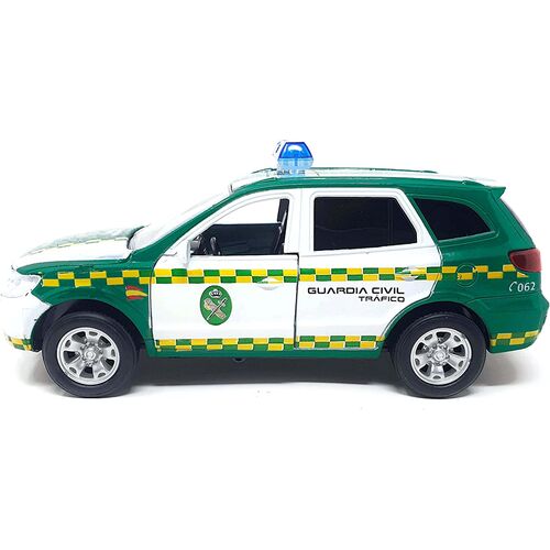 Coche Guardia Civil Tráfico coleccionista 17 x 7 x 6 cm