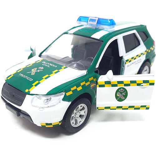 Coche Guardia Civil Tráfico coleccionista 17 x 7 x 6 cm