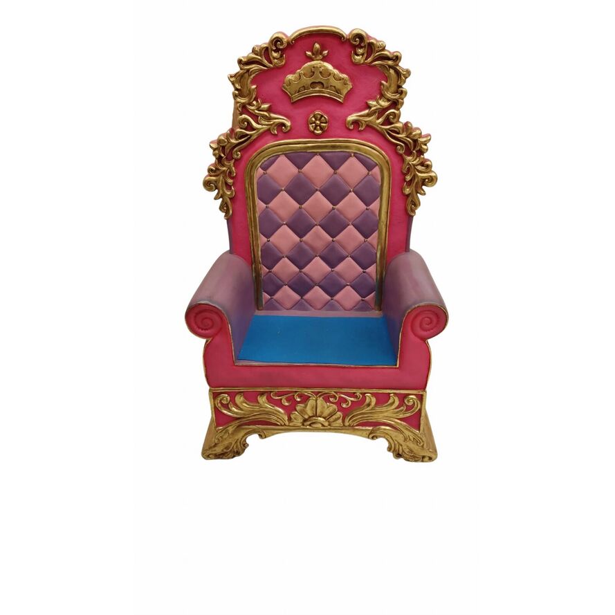 Trono de Papa Noel de Navidad 81 x 54 x 136 cm